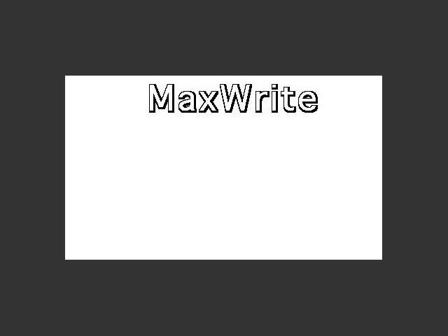 MaxWrite (1987)