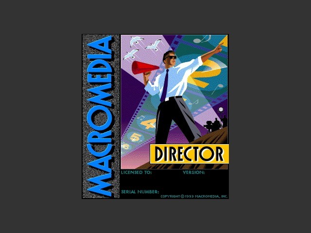 Macromedia Director 3.1/3.1.3 (1992)