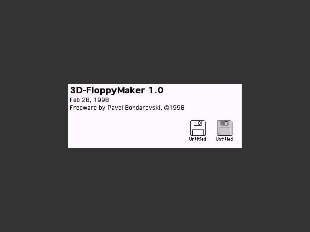 3D-FloppyMaker (1998)
