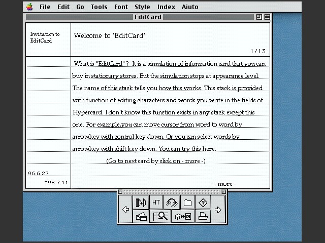 EditCard (1999)