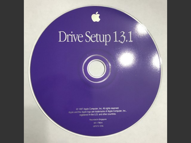 691-1796-A,,Drive Setup v1.3.1 (CD) (1997)