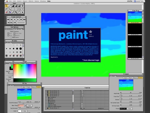 Discreet Paint 2.0 (1998)