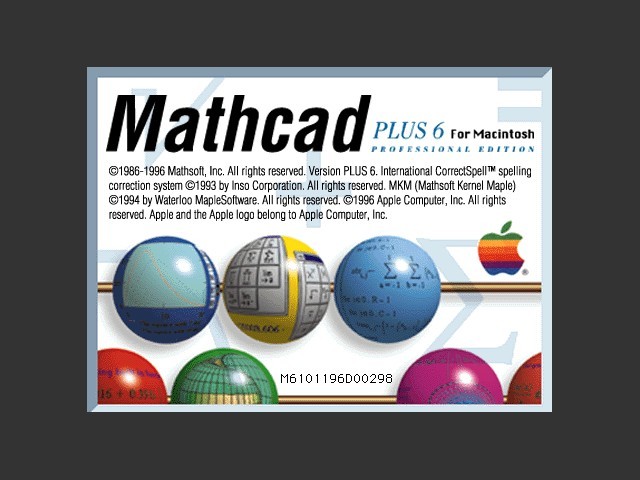 Mathcad Plus 6.0 (1996)