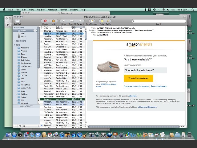 LetterBox Mail Plugin for Apple Mail (2006)