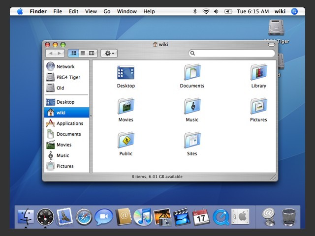 Mac OS X v10.4.2 Tiger. Install Discs 1-4 (CD) (2005)