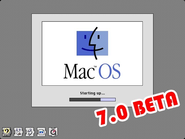 Mac OS 7.0 Beta (7.0a9, 7.0b1, 7.0b4) (1990)