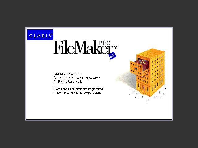 Claris FileMaker Pro 3.0v1 CD-ROM (with 3.0v5 Update) (1995)