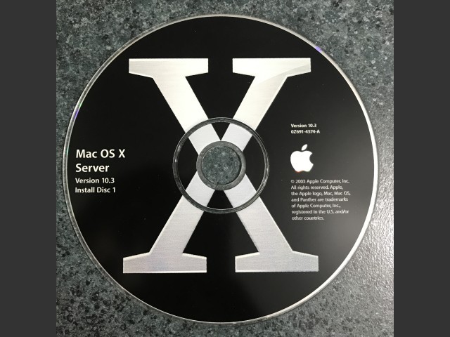 Mac OS X Server 10.3 (CD) (2003)