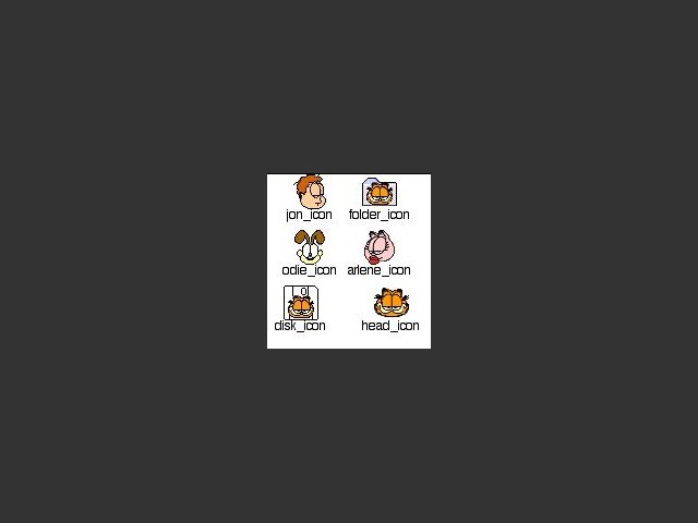 Garfield icons (1996)