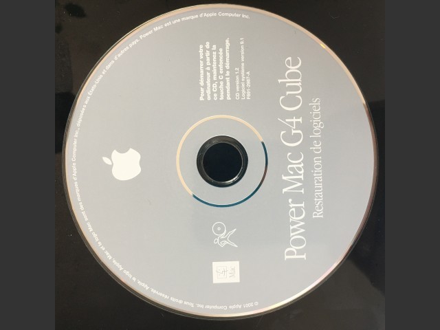 Power Mac G4 Cube - Installation et restauration - F691-2987-A - F691-2988-A - Mac OS... (2001)