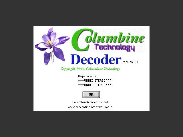 Decoder (Columbine Technology) (1996)