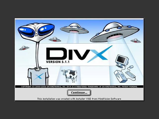 DivX 5 (DivX Codec for Mac OS) (2003)