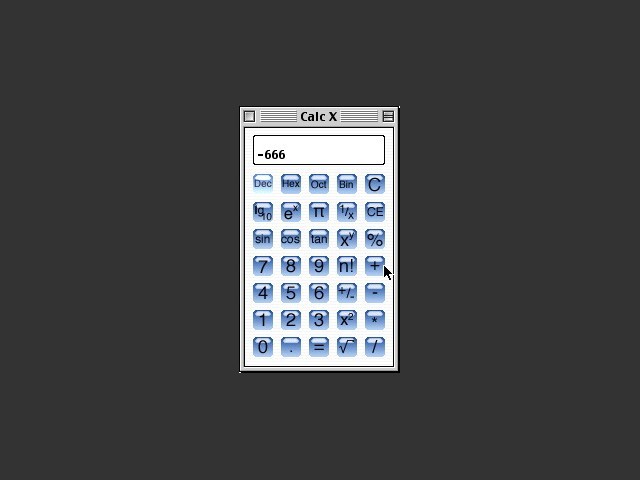 Calc X (2001)