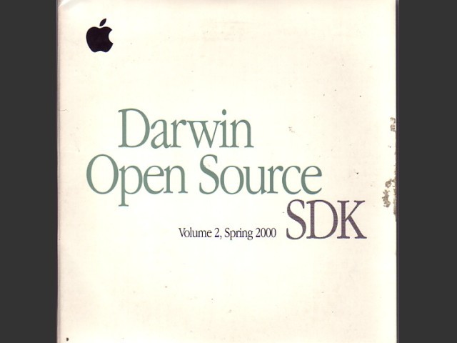 Darwin Open Source v1.0. SDK, Volume 2, Spring 2000 (2000)