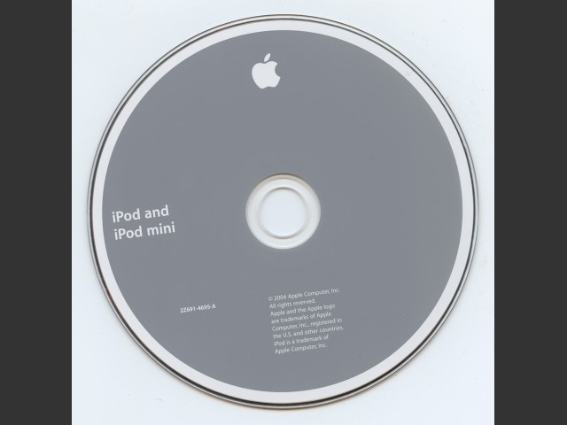 iPod and iPod mini (691-4695-A,2Z) (CD) (2004)