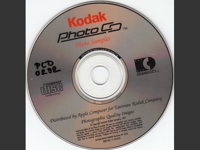 Kodak Photo CD Photo Sampler (1992)