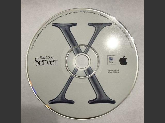 Mac OS X Server 10.1 (2001)