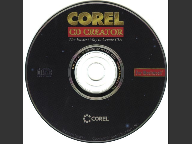 Corel CD Creator (1995)