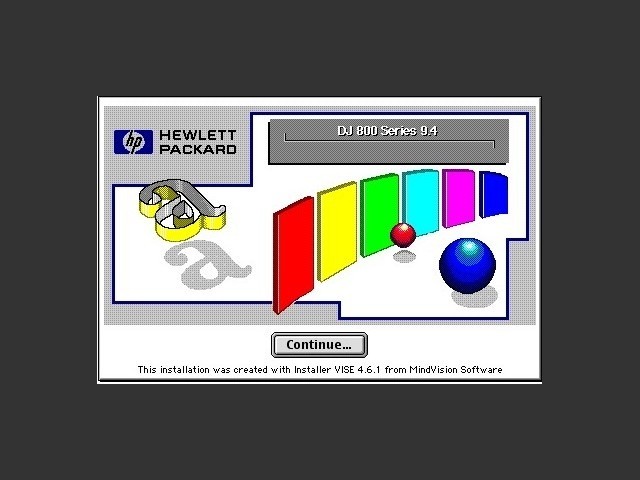 HP Deskjet 600/800 Series Drivers (1997)