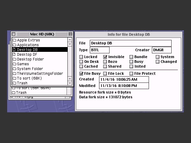 ResEdit 0.8 prototype + 1.2b3 beta (1985)