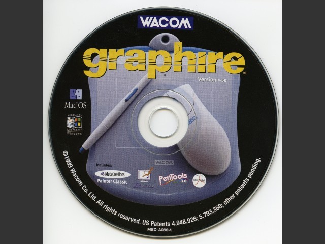 Wacom Tablet Driver 4.5.0 (1999)