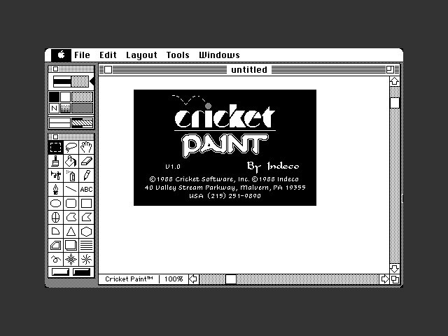 Cricket Paint (1988)