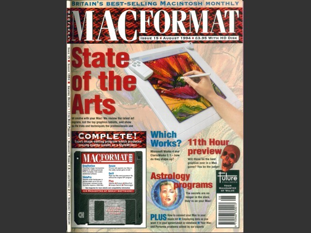 Mac Format 15 (August 1994) Magazine (1994)