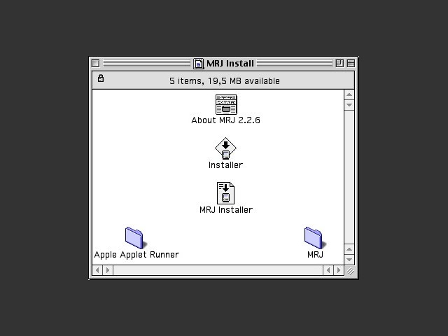Java MRJ 2.2.6 (2003)