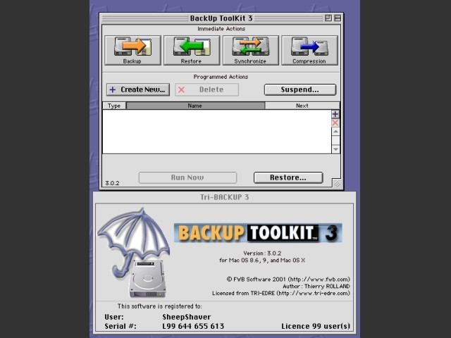 FWB Backup Disk ToolKit 3.0.2 (2001)