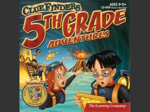 ClueFinders 5th Grade Adventures (With KidPix Deluxe 3) (2001)