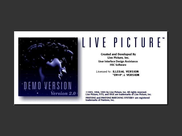 Live Picture 2.0 Demo (1995)
