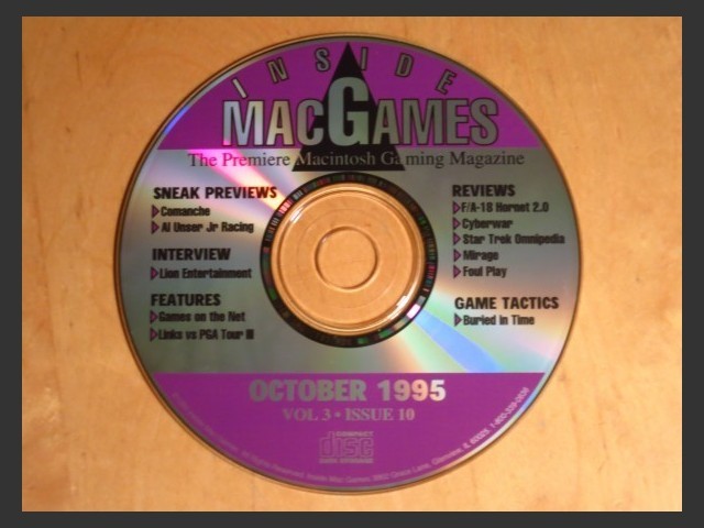 Inside Mac Games CD October 1995 (1995)