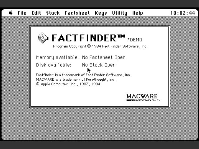 FactFinder (1984)