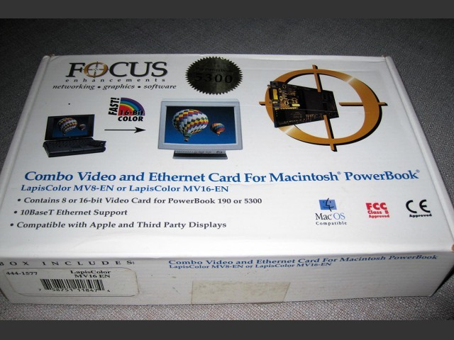 FOCUS Enhancements LapisColor MV Series Drivers (1996)