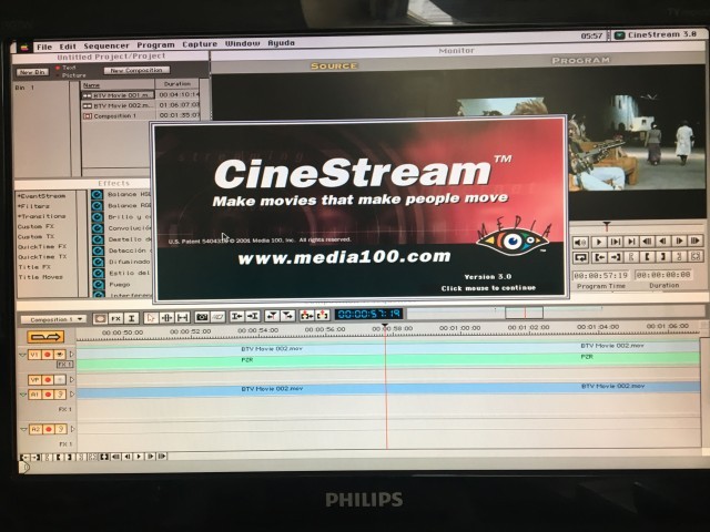 Media100 CineStream 3.1 (1999)