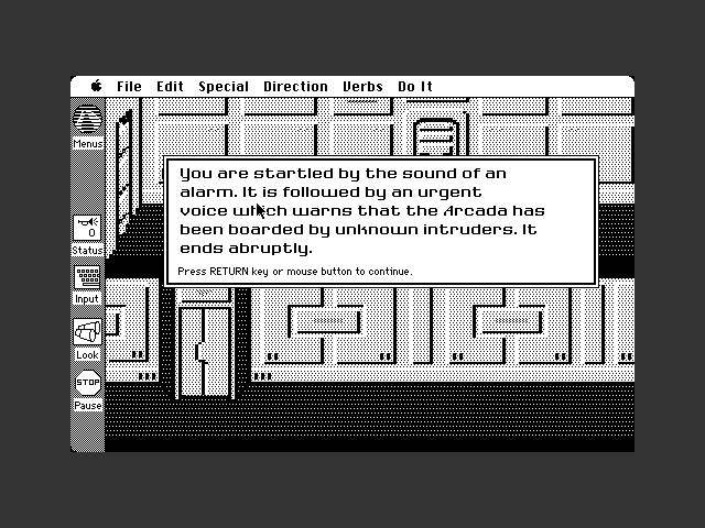 Space Quest I: The Sarien Encounter (B&W) (1987)