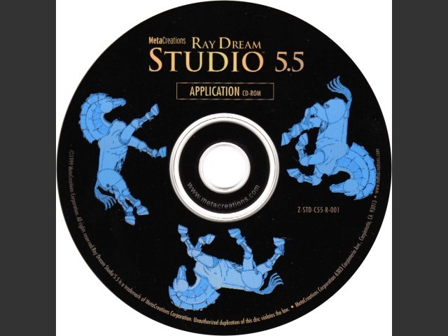 Ray Dream Studio 5.5 (1999)