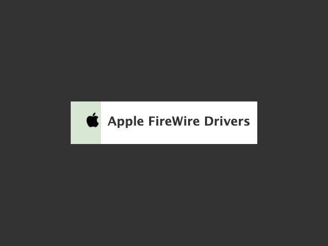 Apple FireWire Drivers (2000)