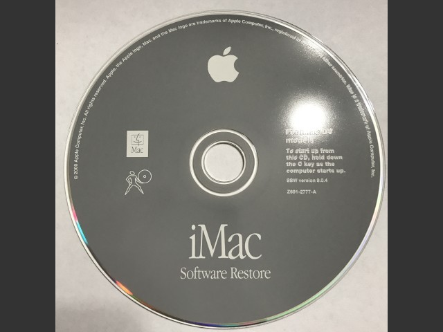 Mac OS 9.0.4 (iMac DV) (CD) (2000)