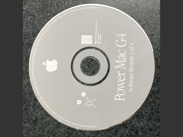 691-3391-A,,Power Mac G4. Install & Software Restore (4 CD set) Mac OS v9.2.1, v10.1.... (2002)