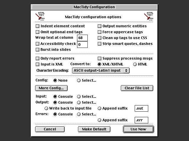 MacTidy (2002)