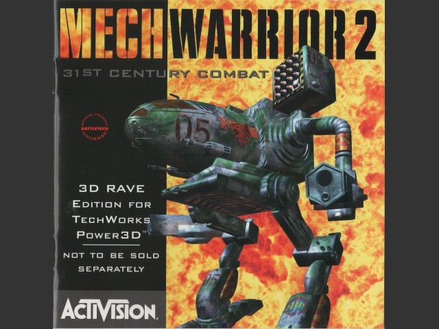 MechWarrior 2: 31st Century Combat (RAVE version) (1996)