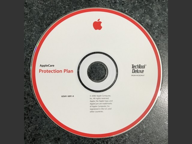 691-5891-A,0Z,AppleCare. Protection Plan. TechTool Deluxe from Micromat 2006 (CD) (2006)