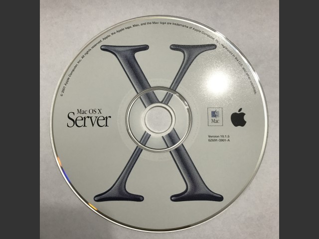 Mac OS X 10.1.5 Server (691-3901-A,0Z) (CD) (2001)