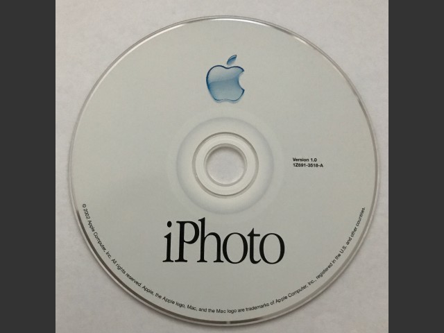 iPhoto 1.x (2002)