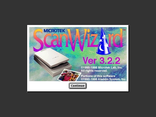 MICROTEK Scanner Software 3.x (1995)