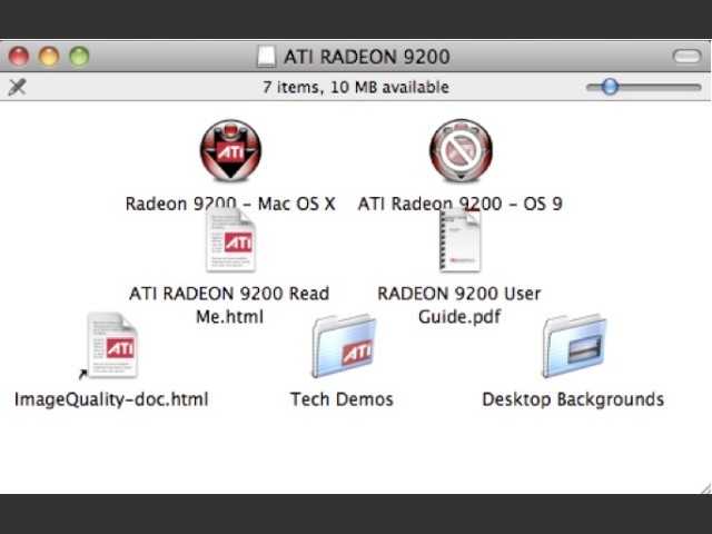 ATI Radeon 9200 Driver (CD) (2004)