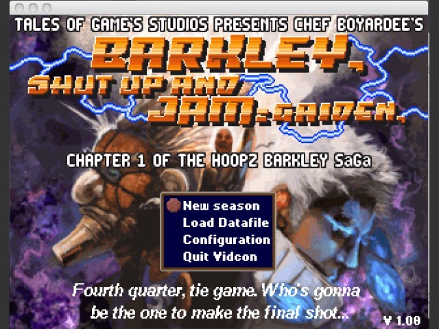 Barkley, Shut Up and Jam: Gaiden (2008)