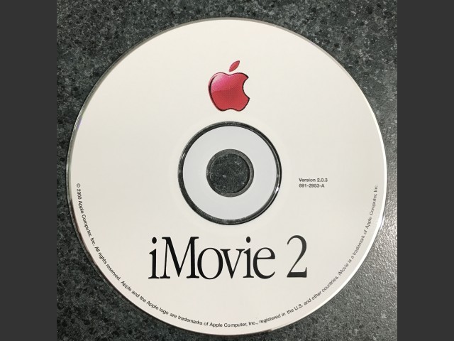 iMovie 2.0.3 (CD) (691-2953-A) (2000)