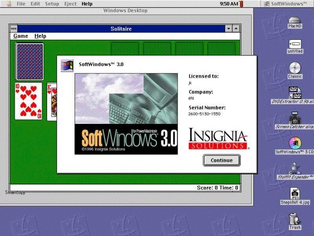 SoftWindows 3.0 (1996)